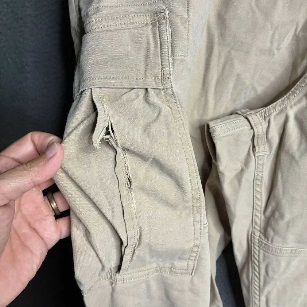 Polo Ralph Lauren Cargo Pants Size 46B Utility Paratrooper Adjustable Waist Army
